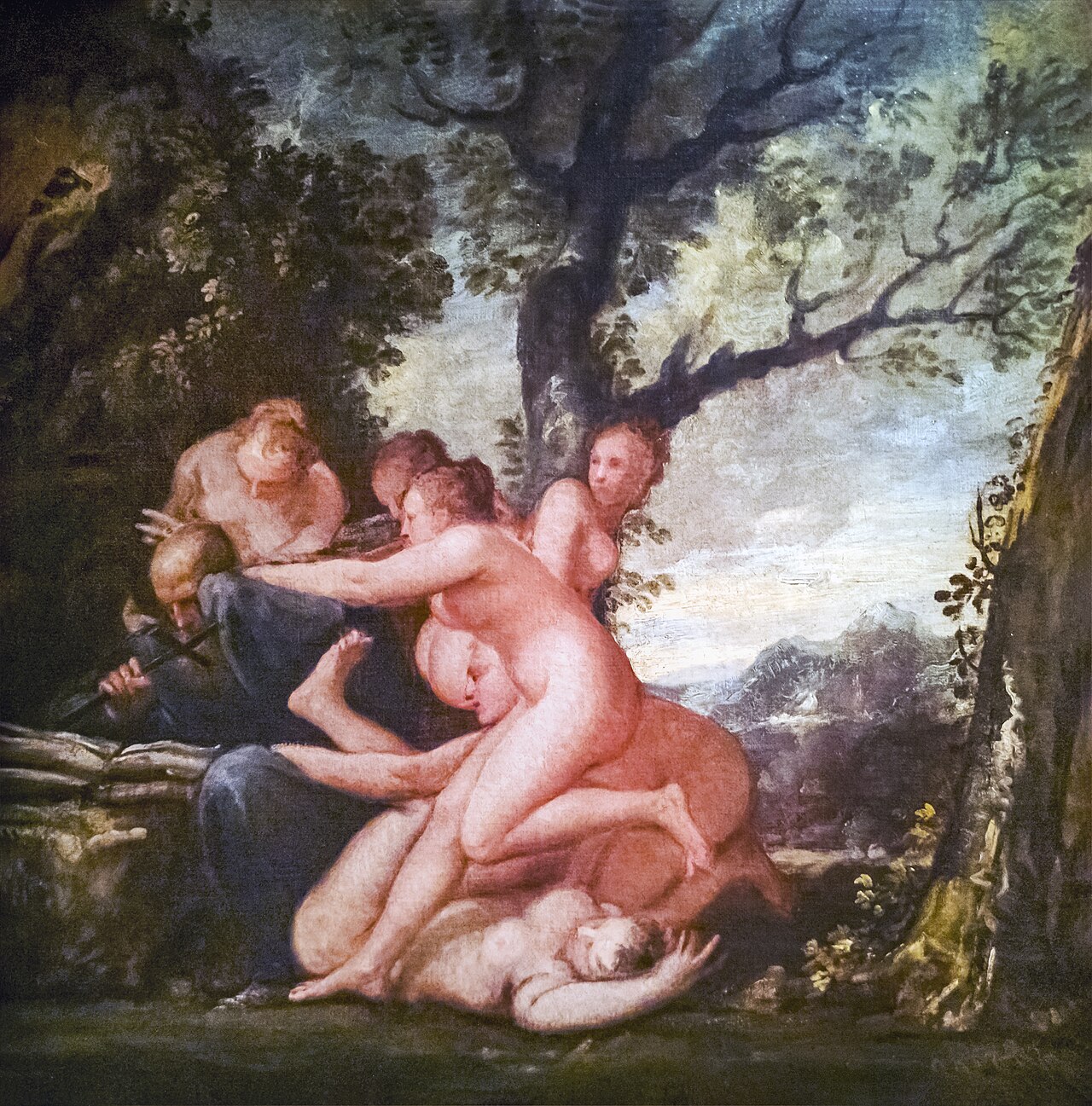 Temptations of St. Anthony by Pietro Liberi