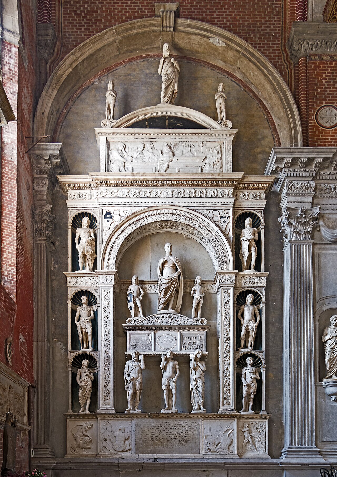 funeral monument to Doge Pietro Mocenigo by Pietro Lombardo