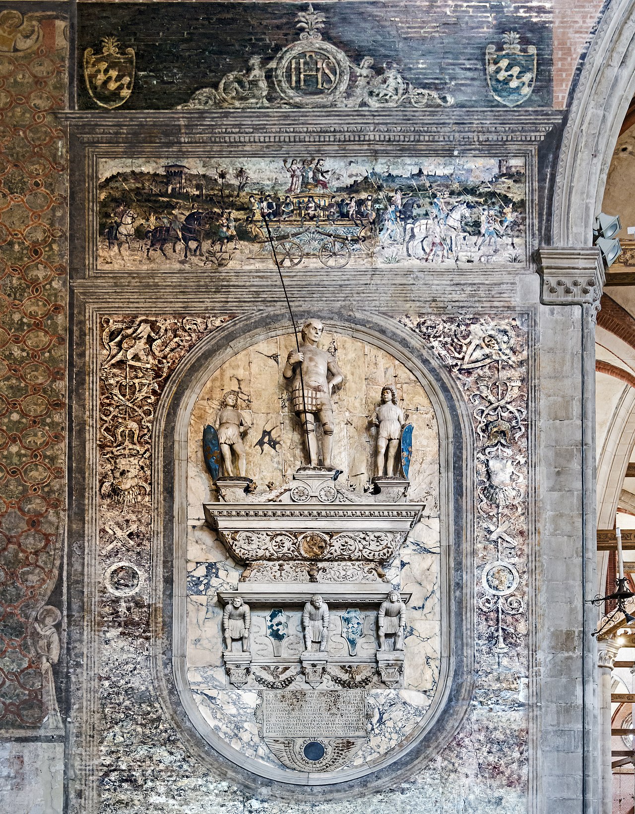 Monument to Jacopo Marcello by Pietro Lombardo