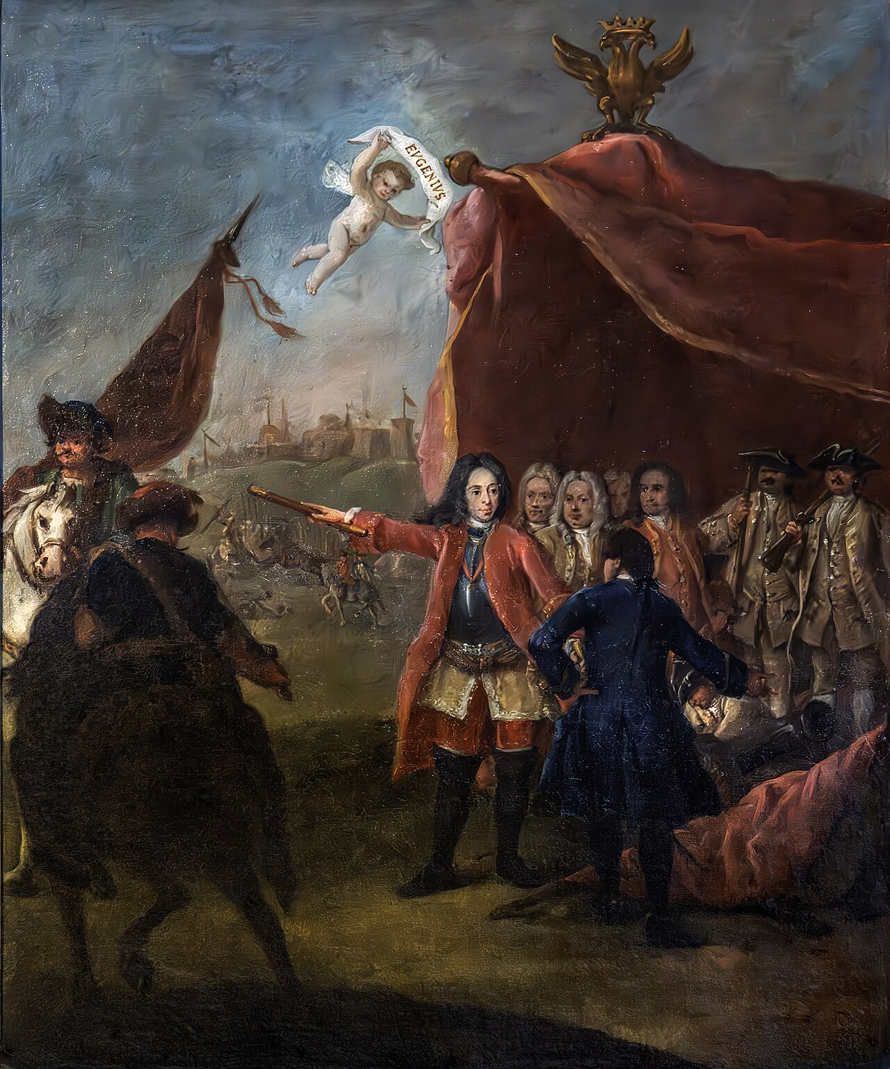 Portrait of Eugene of Savoy by Pietro Longhi