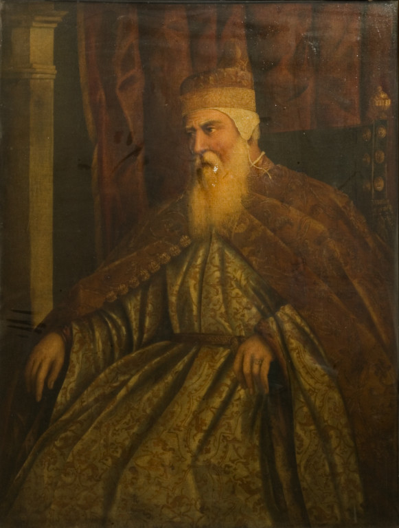 Portrait of Doge Pasquale Cicogna by Pietro Malombra