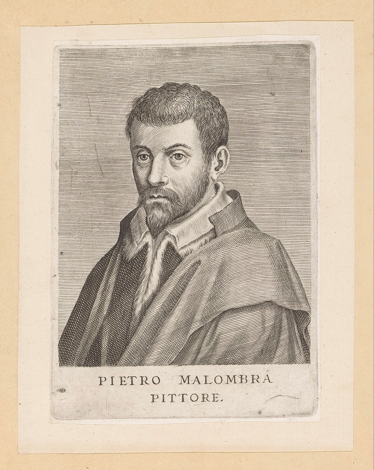 Portrait of Pietro Malombra