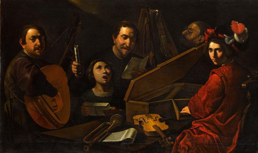 Concert of Musicians and Singers by Pietro Paolini