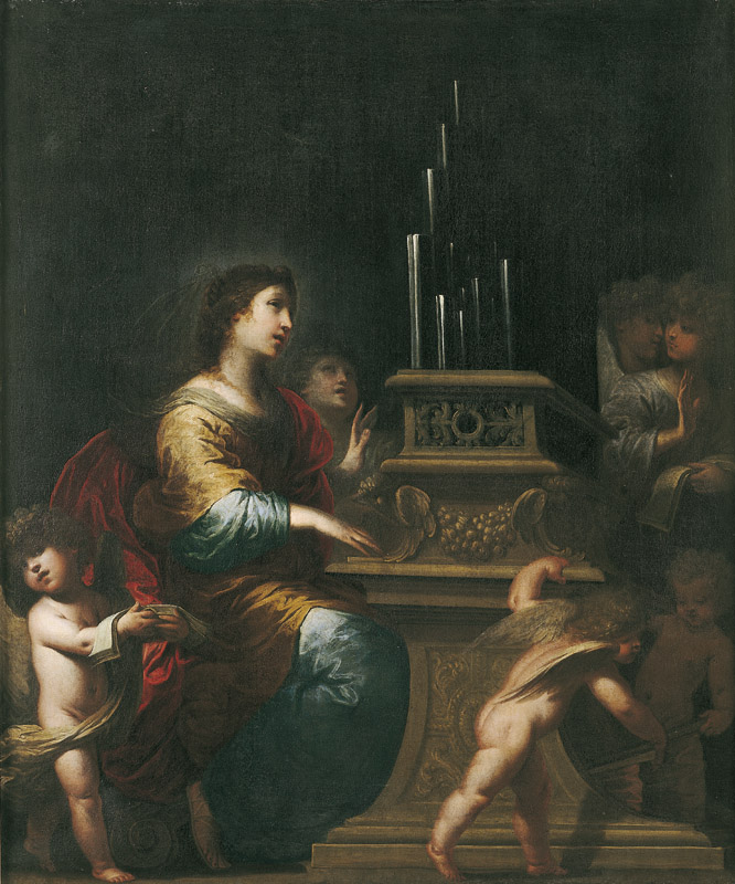 Saint Cecilia by Pietro Ricchi