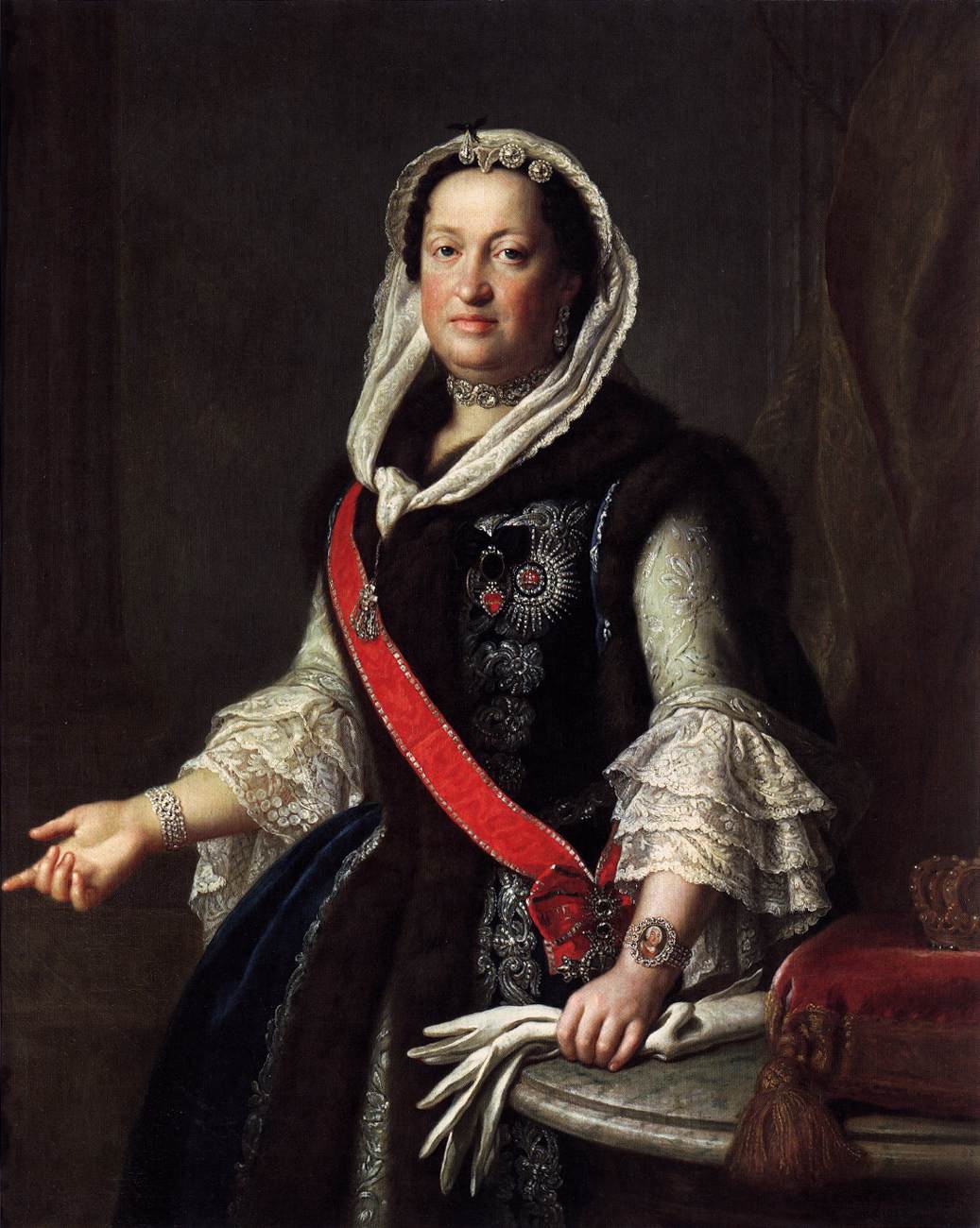 Porträt der Queen Maria Josepha (1699-1757), Wife of King Augustus III of Poland by Pietro Rotari