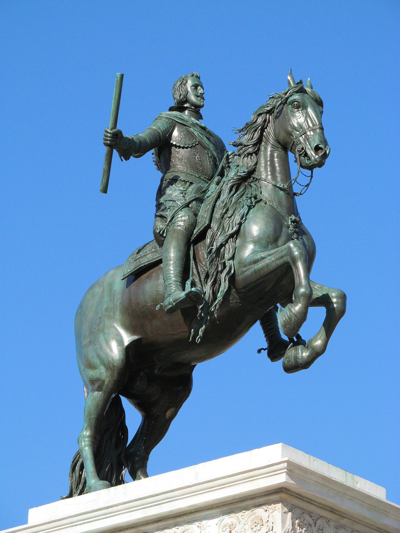 Monument to Philip IV of Spain by Pietro Tacca