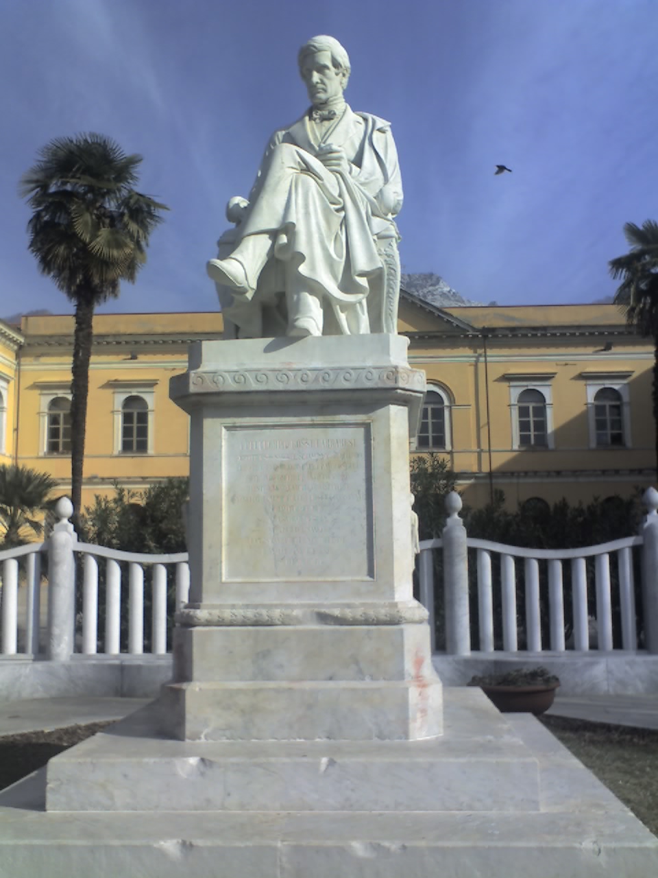 Monument to Pellegrino Rossi by Pietro Tenerani