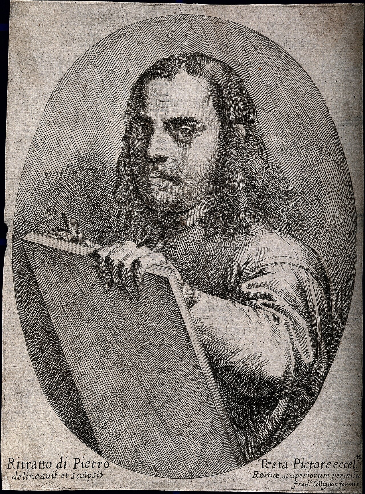 Portrait of Pietro Testa