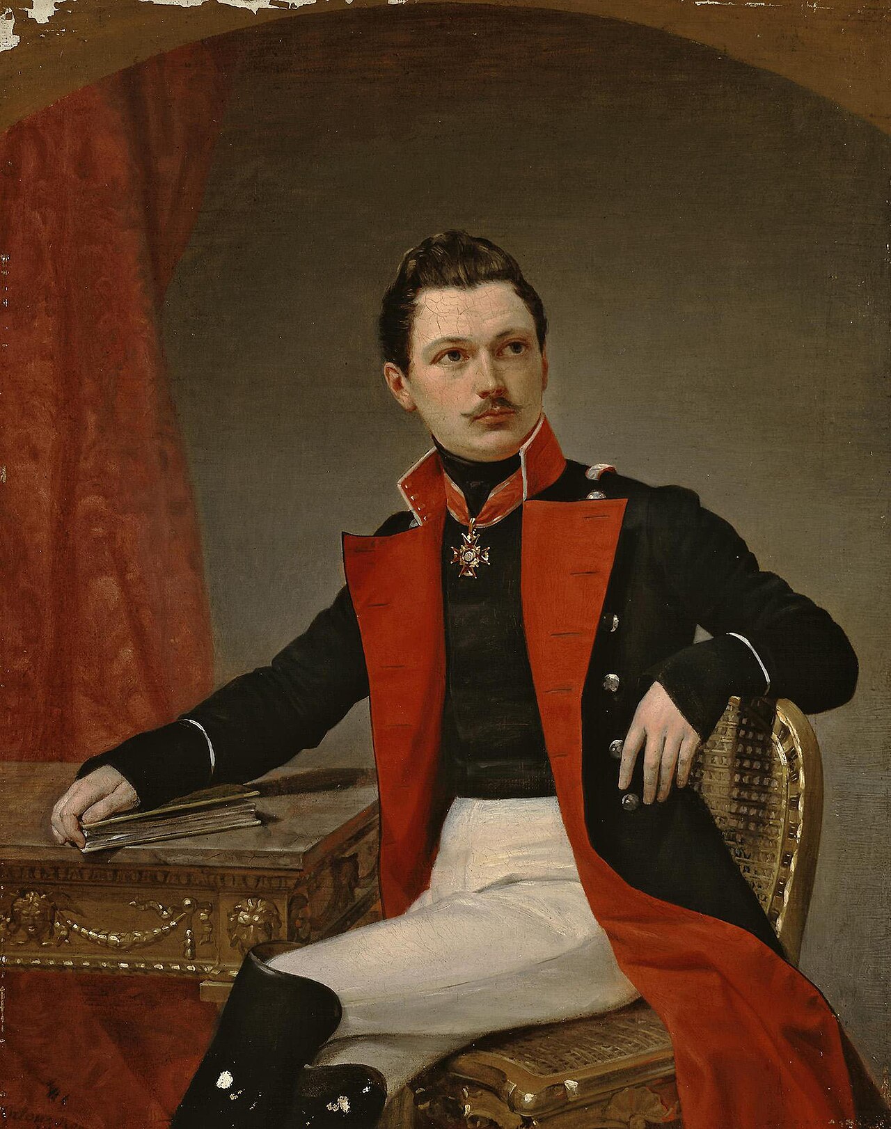 Portrait of P.A.Balashov by Pimen Orlov
