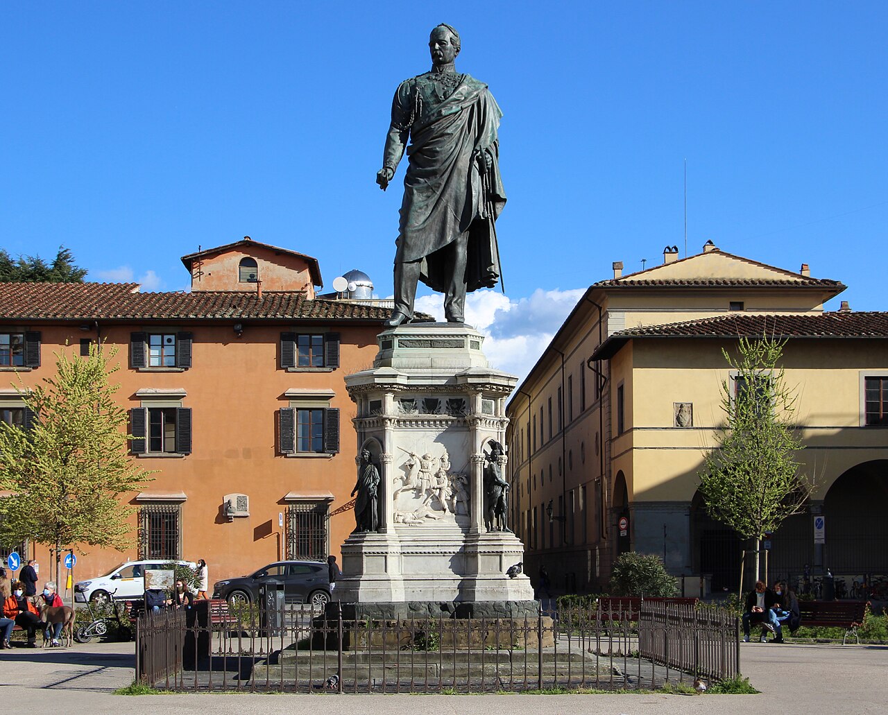 Monument to General Manfredo Fanti, Florence by Pio Fedi