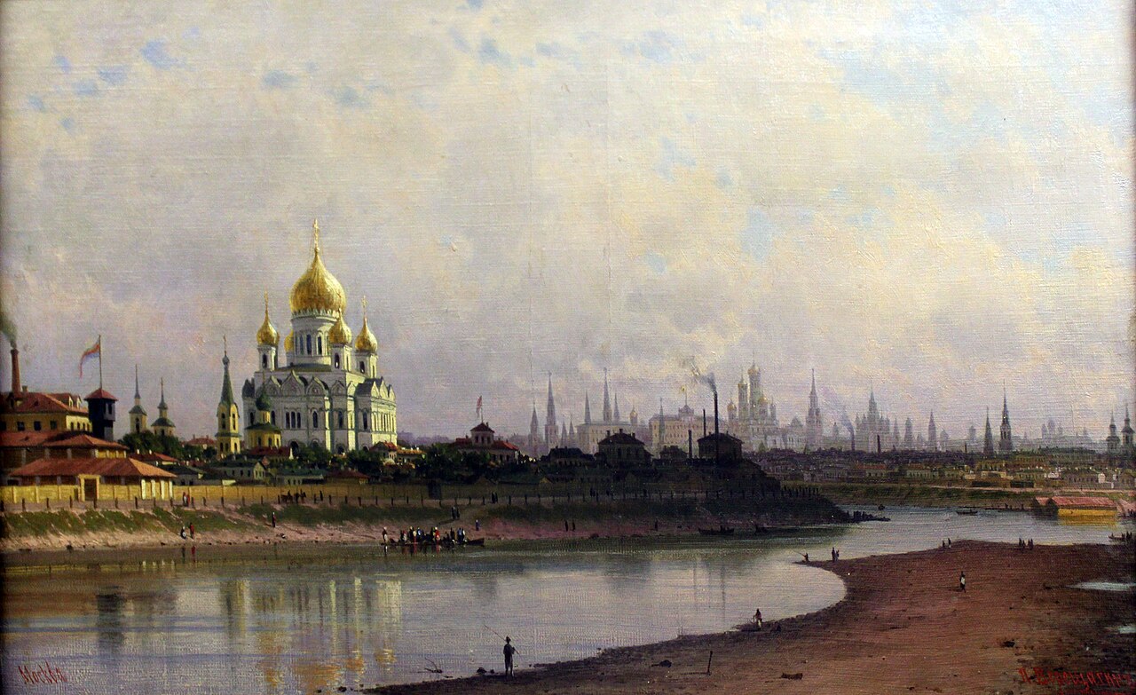 Old Moscow by Piotr Petrovitch Veretschagin