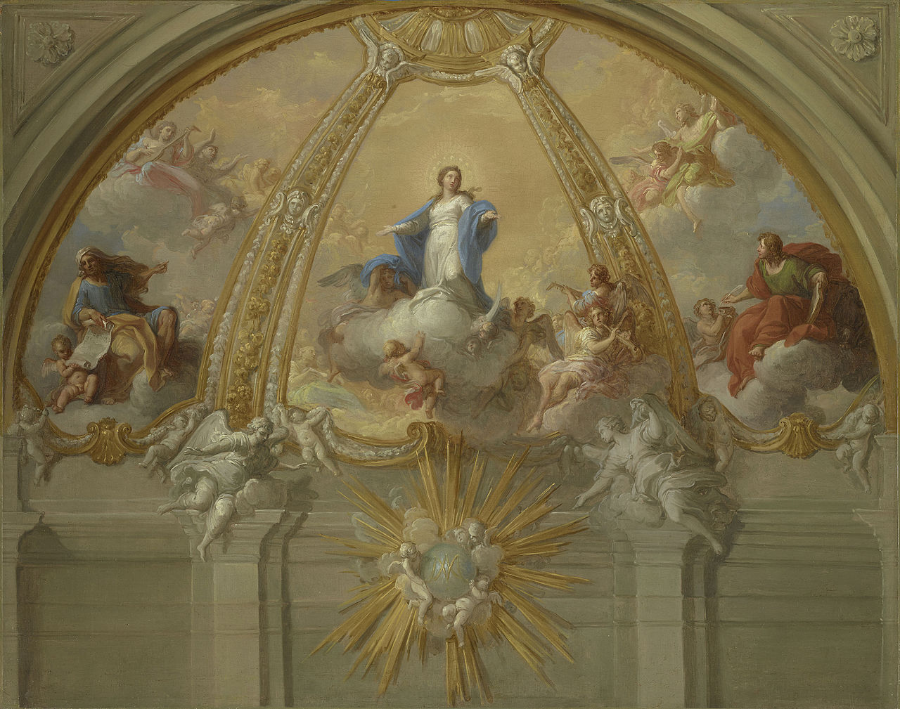 Immaculate Conception by Placido Costanzi