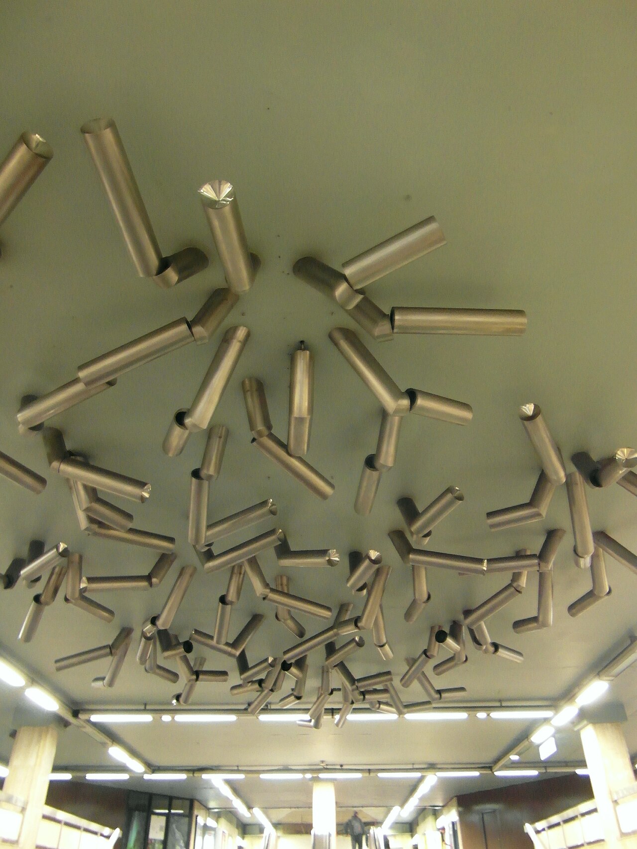 Moving Ceiling by Pol Bury