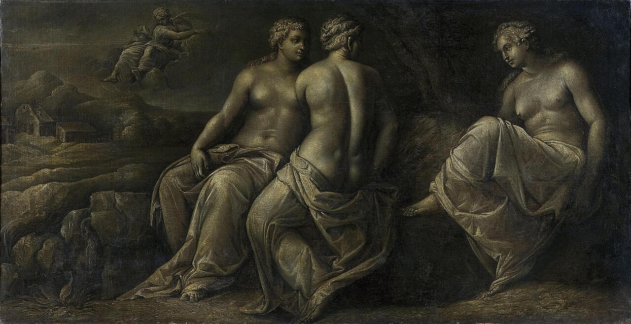 Psyche and hers Sisters by Polidoro da Caravaggio