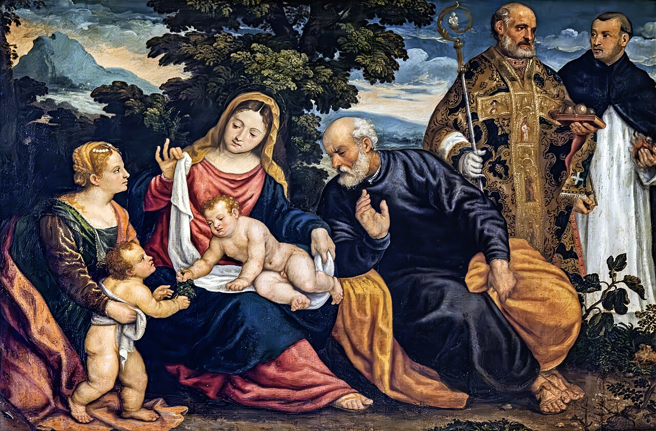 Sacred Conversation by Polidoro da Lanciano