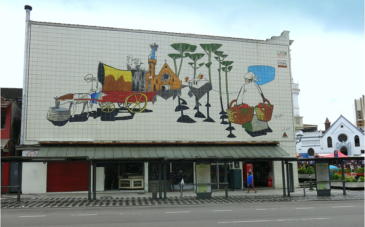 O Largo da Ordem by Poty Lazzarotto