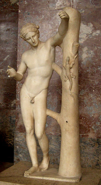 Apollo Sauroctonos by Praxiteles