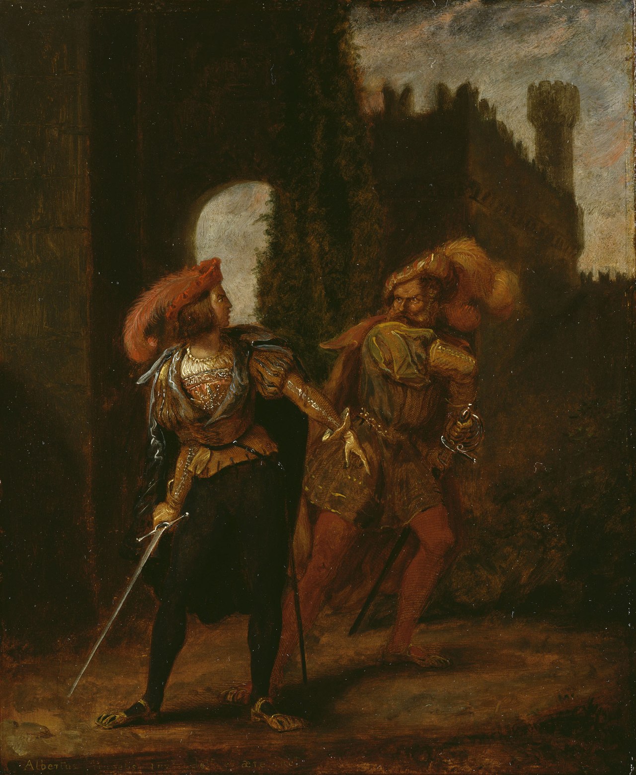 Romeo and Tybalt by Prince Albert of Saxe-Coburg and Gotha