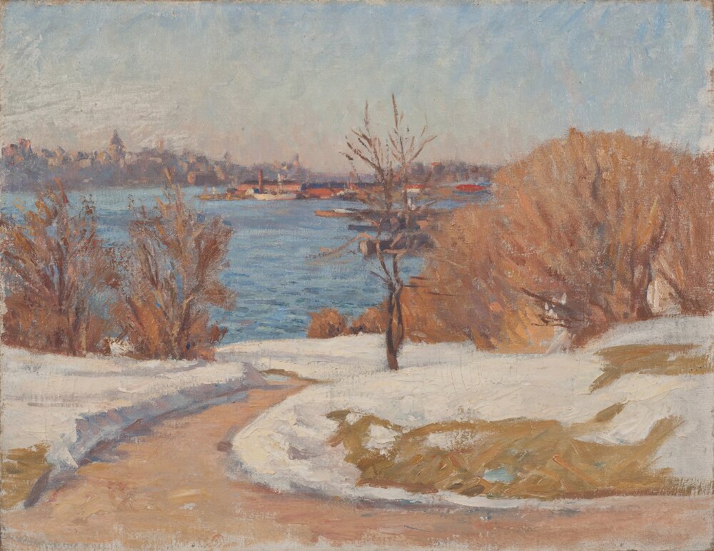Late Winter, Waldemarsudde by Prince Eugen, Duke of Närke