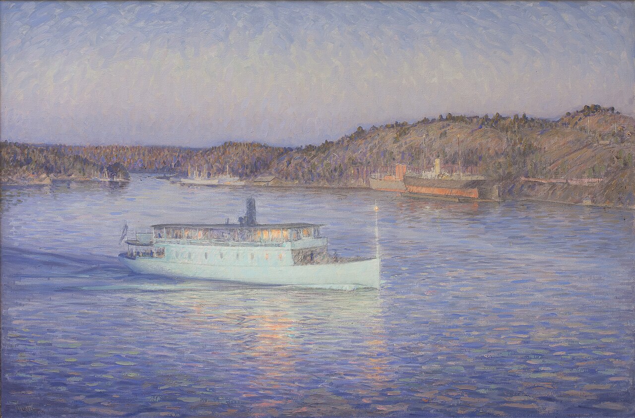 The White Boat by Prince Eugen, Duke of Närke