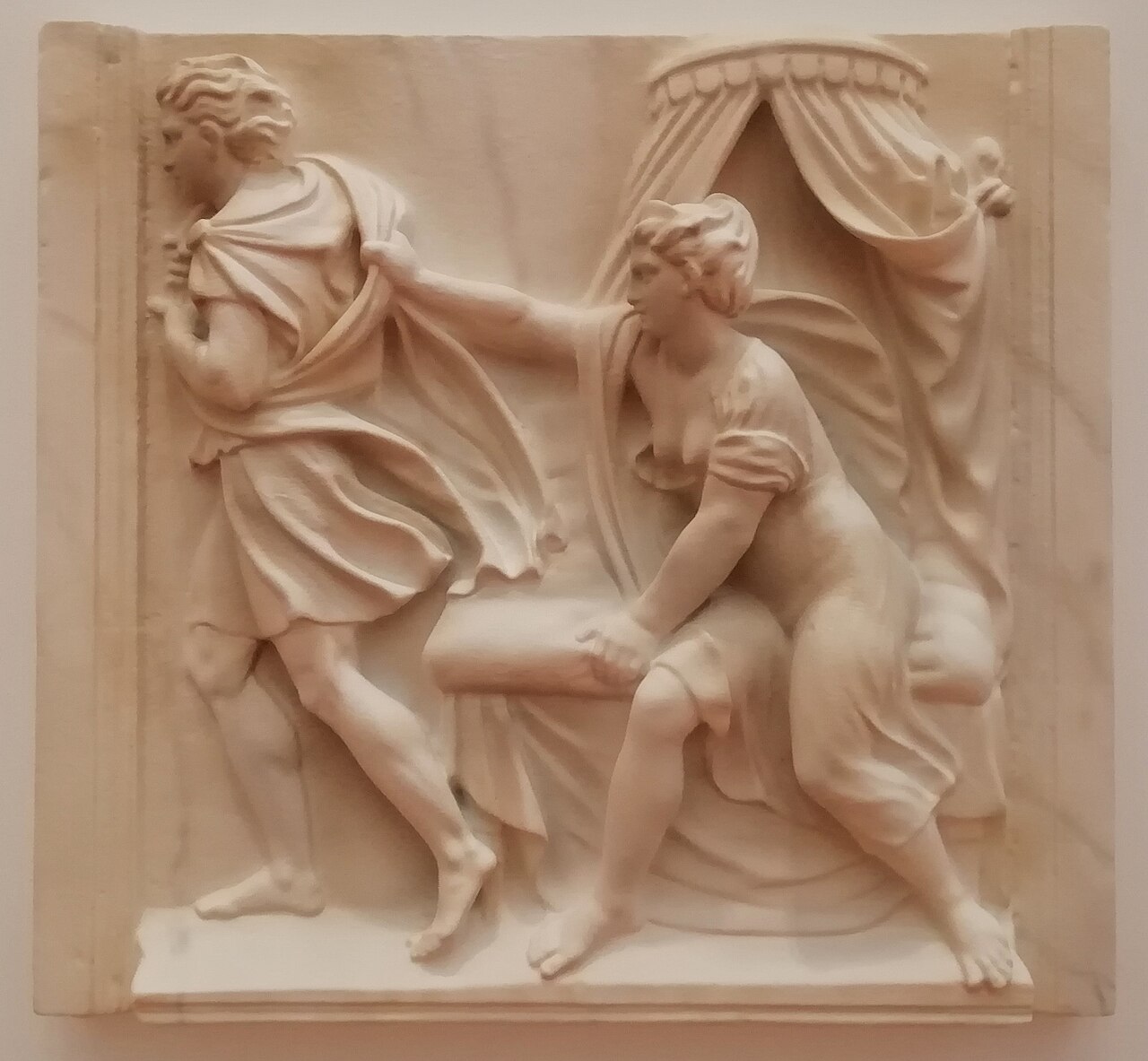 Joseph and Potiphar's Wife by Properzia de' Rossi