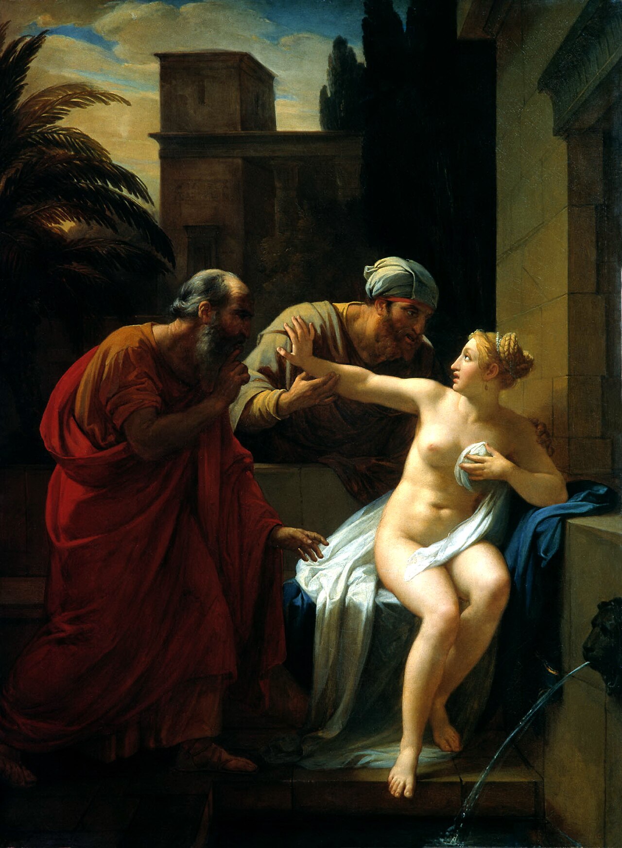 Susannah and the Elders by Pyotr Basin