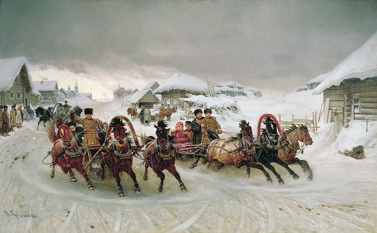 Carnival by Pyotr Gruzinsky