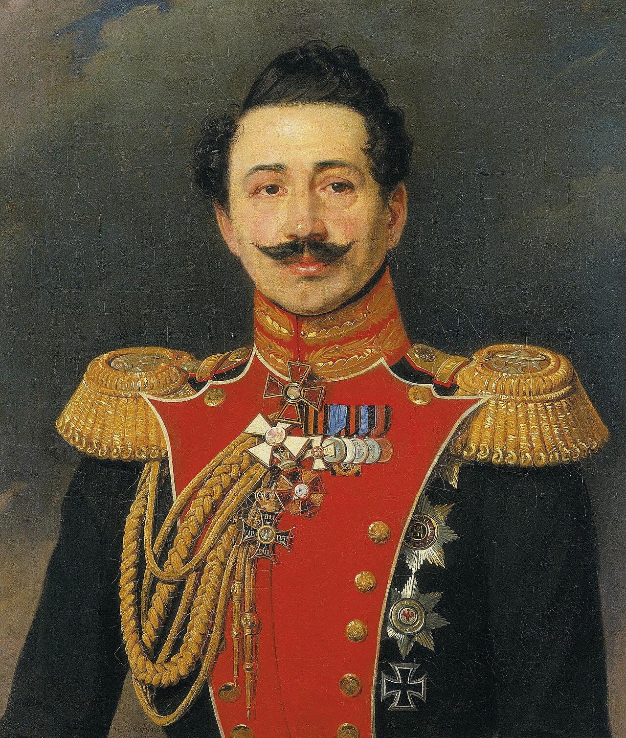 Portrait of N.A. Islenev by Pyotr Zakharov-Chechenets
