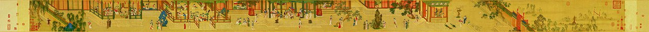 Spring Morning in the Han Palace by Qiu Ying