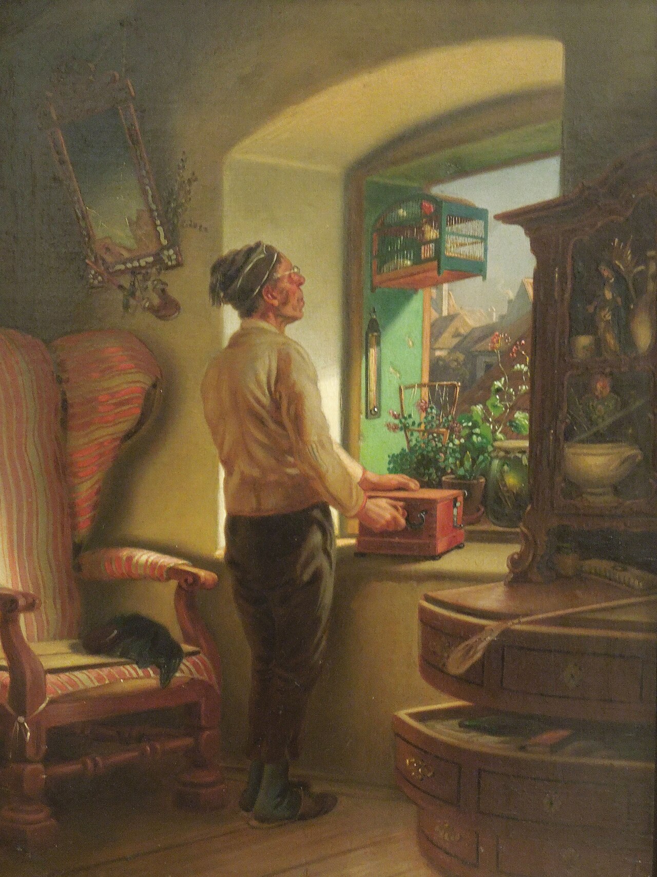 Old Bachelor by Quido Mánes