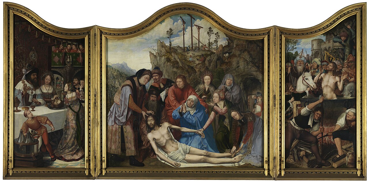 Altarpiece of the Guild of the Joiners by Quinten Metsys