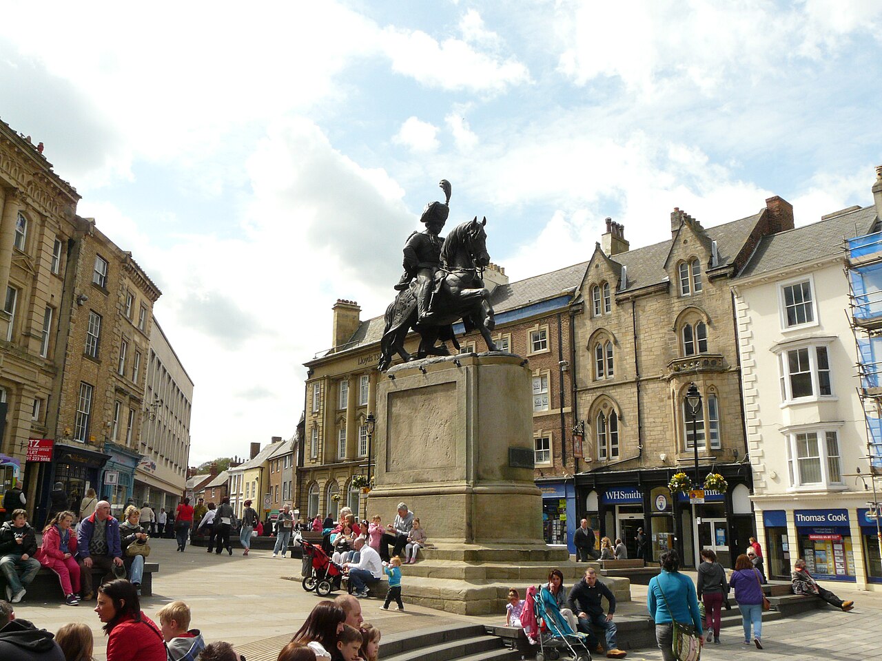 Equestrian statue of the Marquess of Londonderry by Raffaele Monti