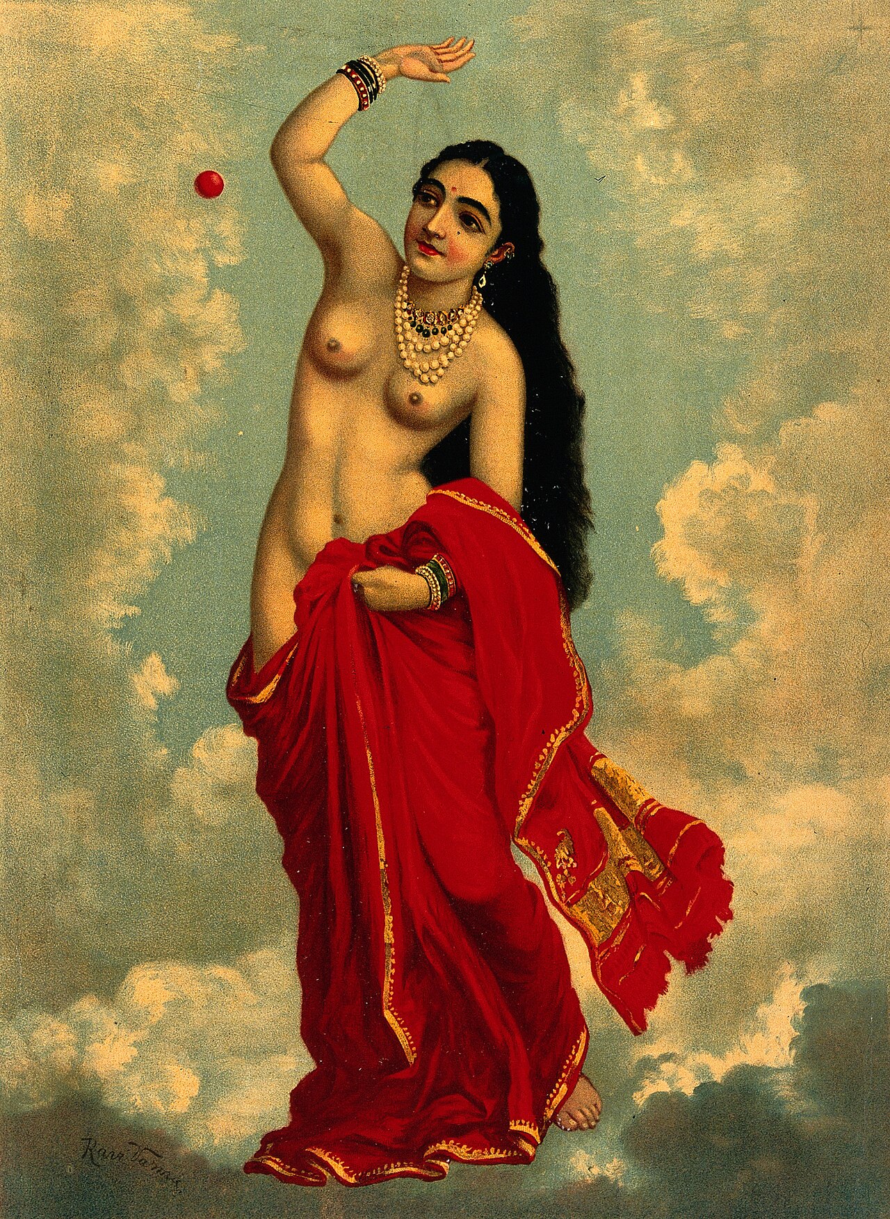 Tilottama by Raja Ravi Varma