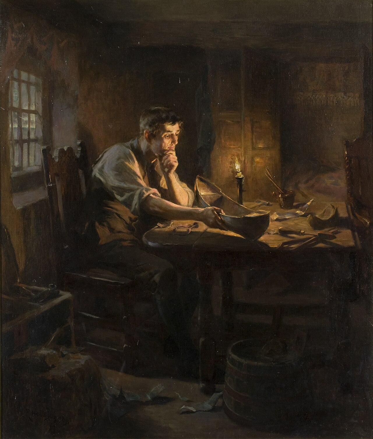 The Invention of the Lifeboat by Ralph Hedley
