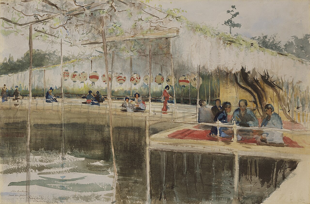 A Japanese Tea-House by Ralph Wormeley Curtis