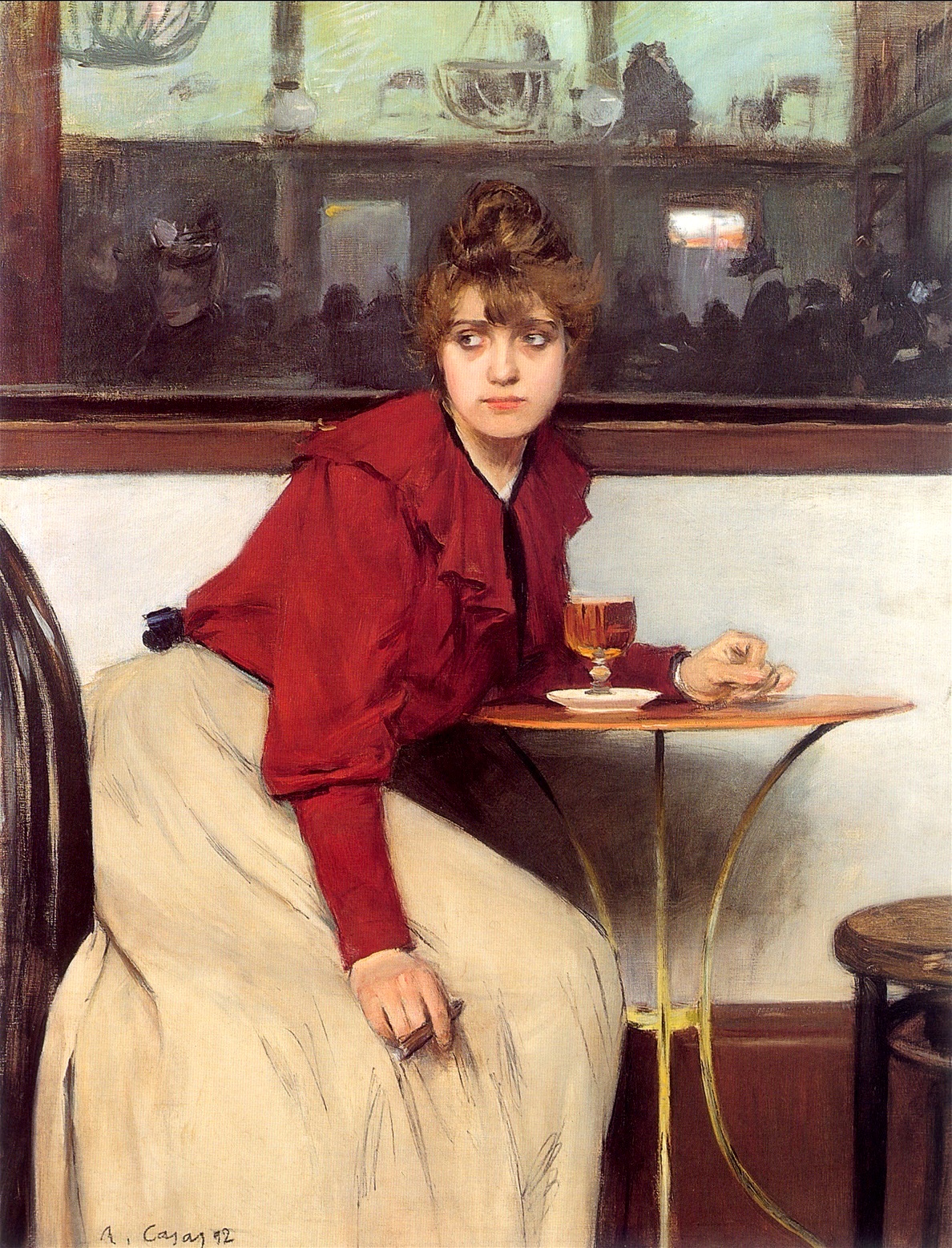 Au Moulin de la Galette by Ramon Casas