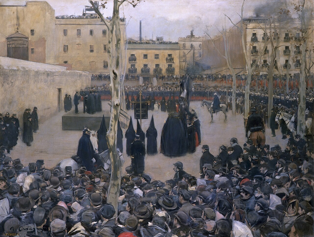 Garrote vil (Garrotte) by Ramon Casas