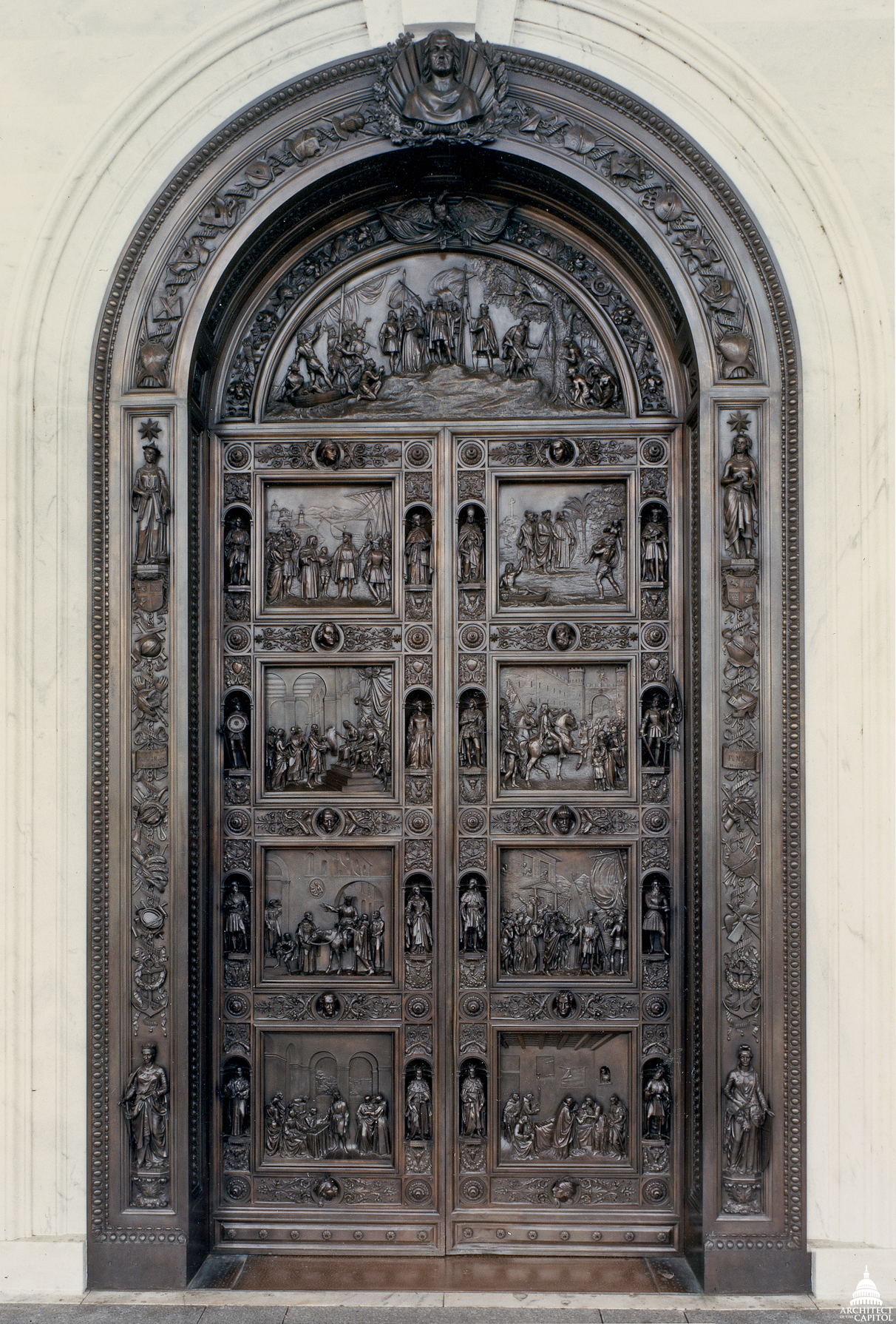 Columbus Doors by Randolph Rogers