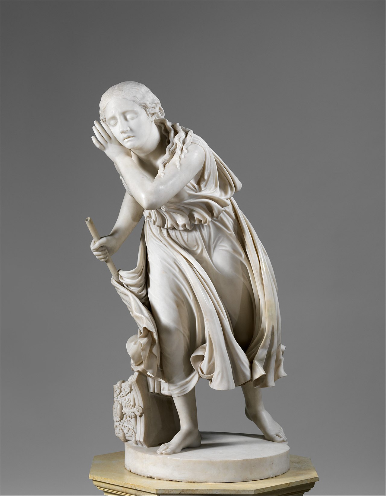Nydia, the Blind Flower Girl of Pompeii by Randolph Rogers