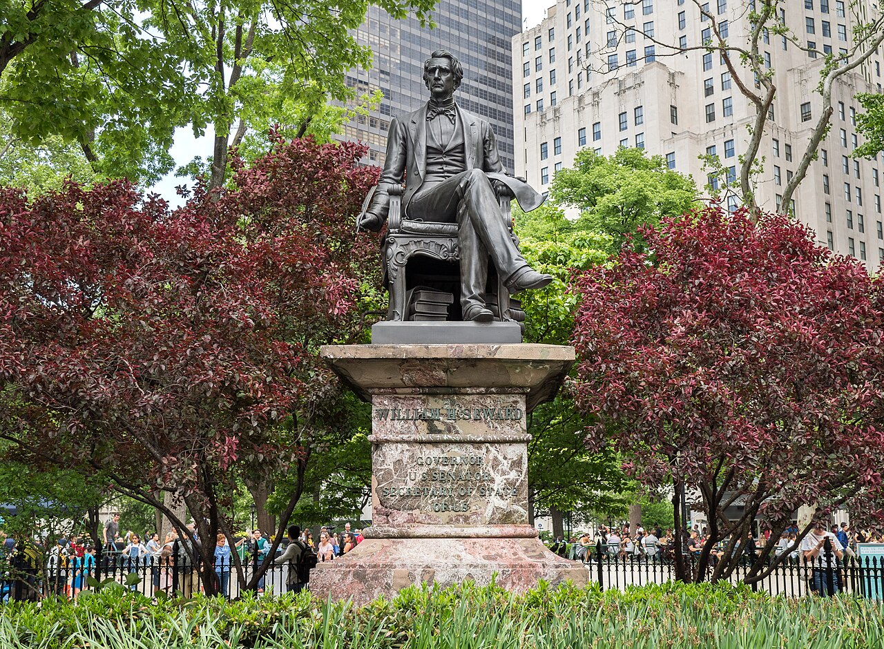 William Henry Seward by Randolph Rogers