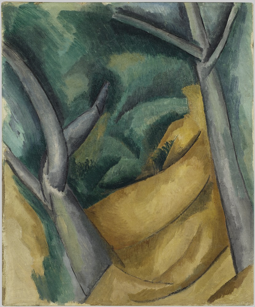 Trees in L'Estaque by Raoul Dufy