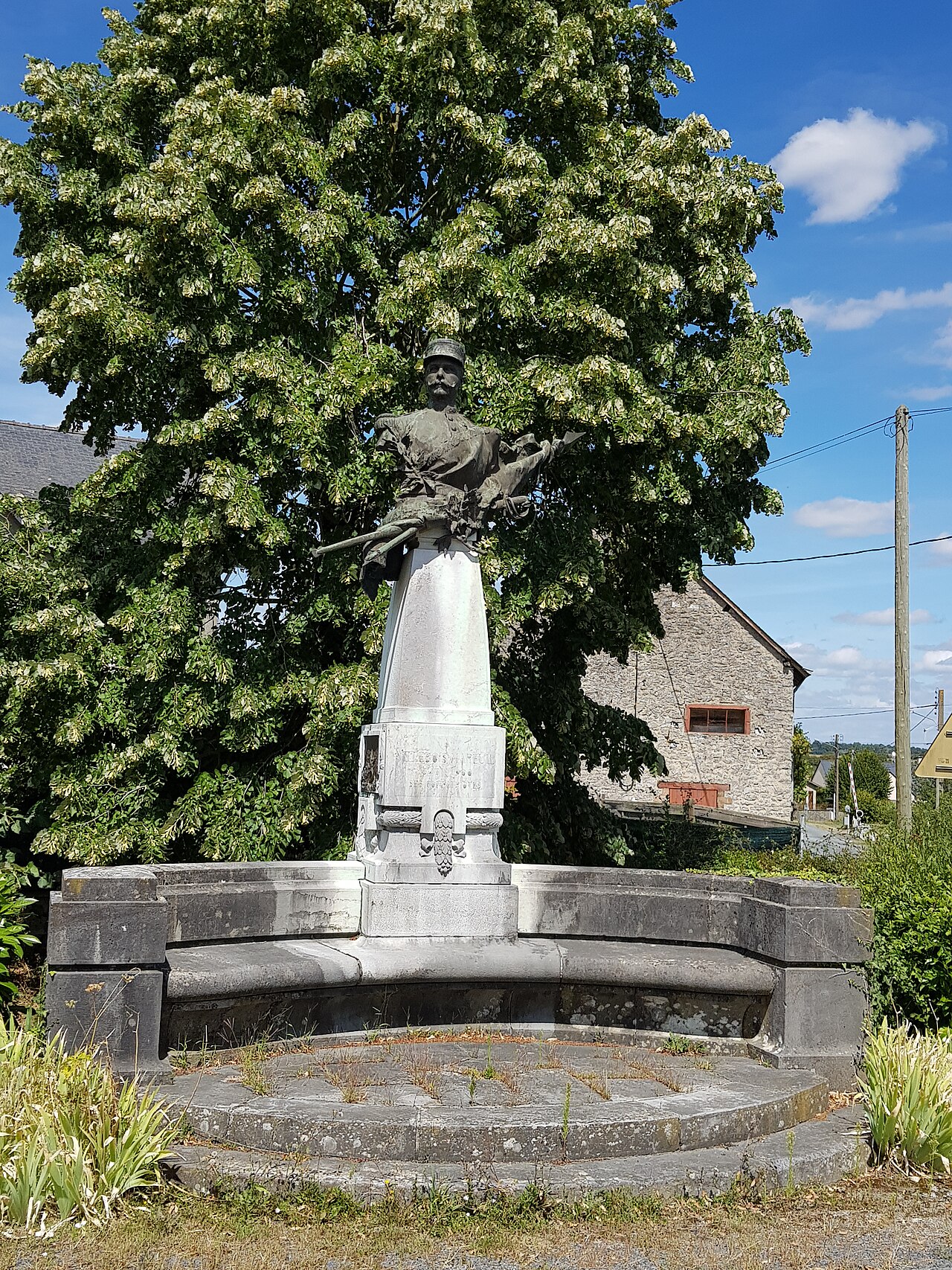 Buste de Georges de Villebois-Mareuil by Raoul Verlet
