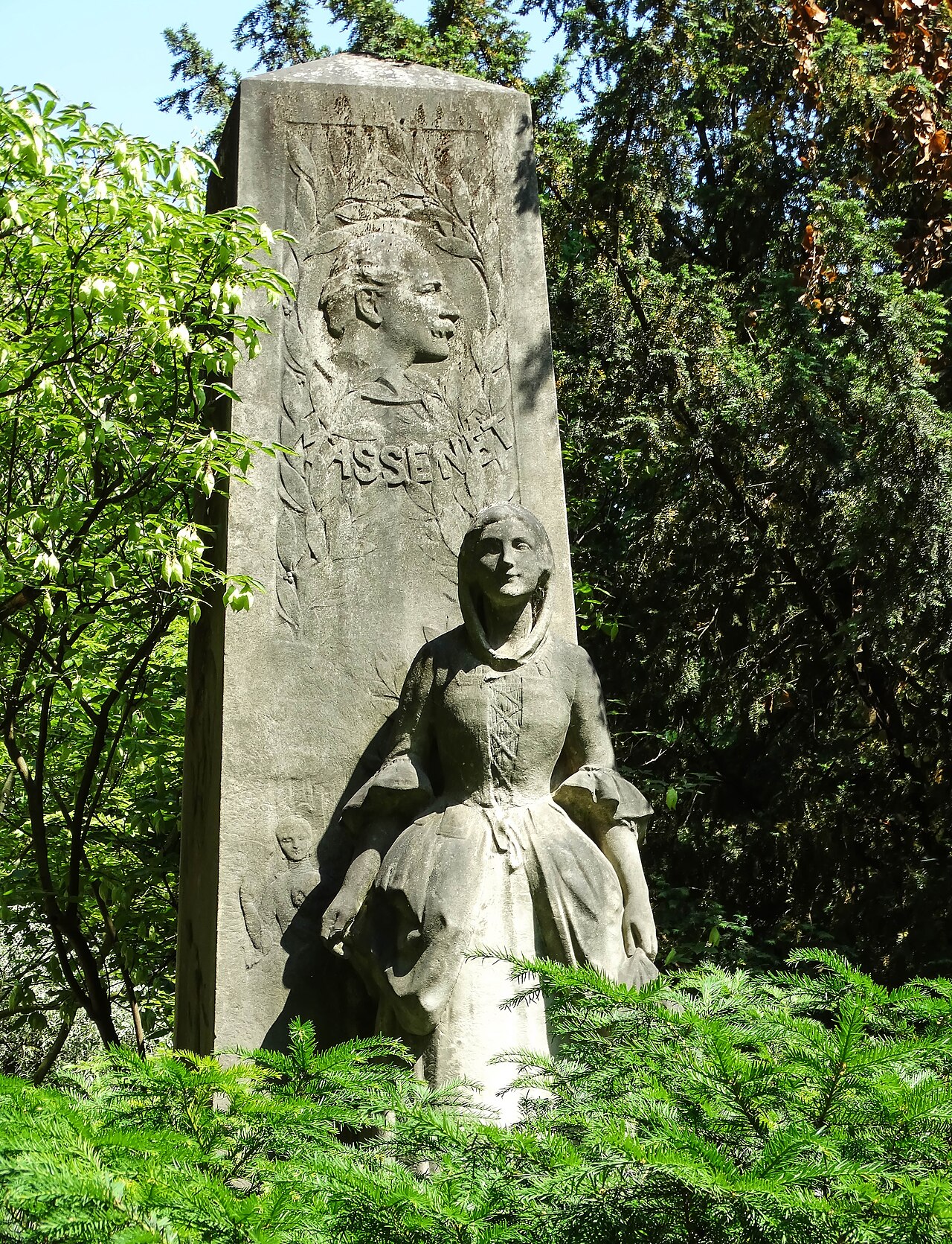 Jules Massenet by Raoul Verlet