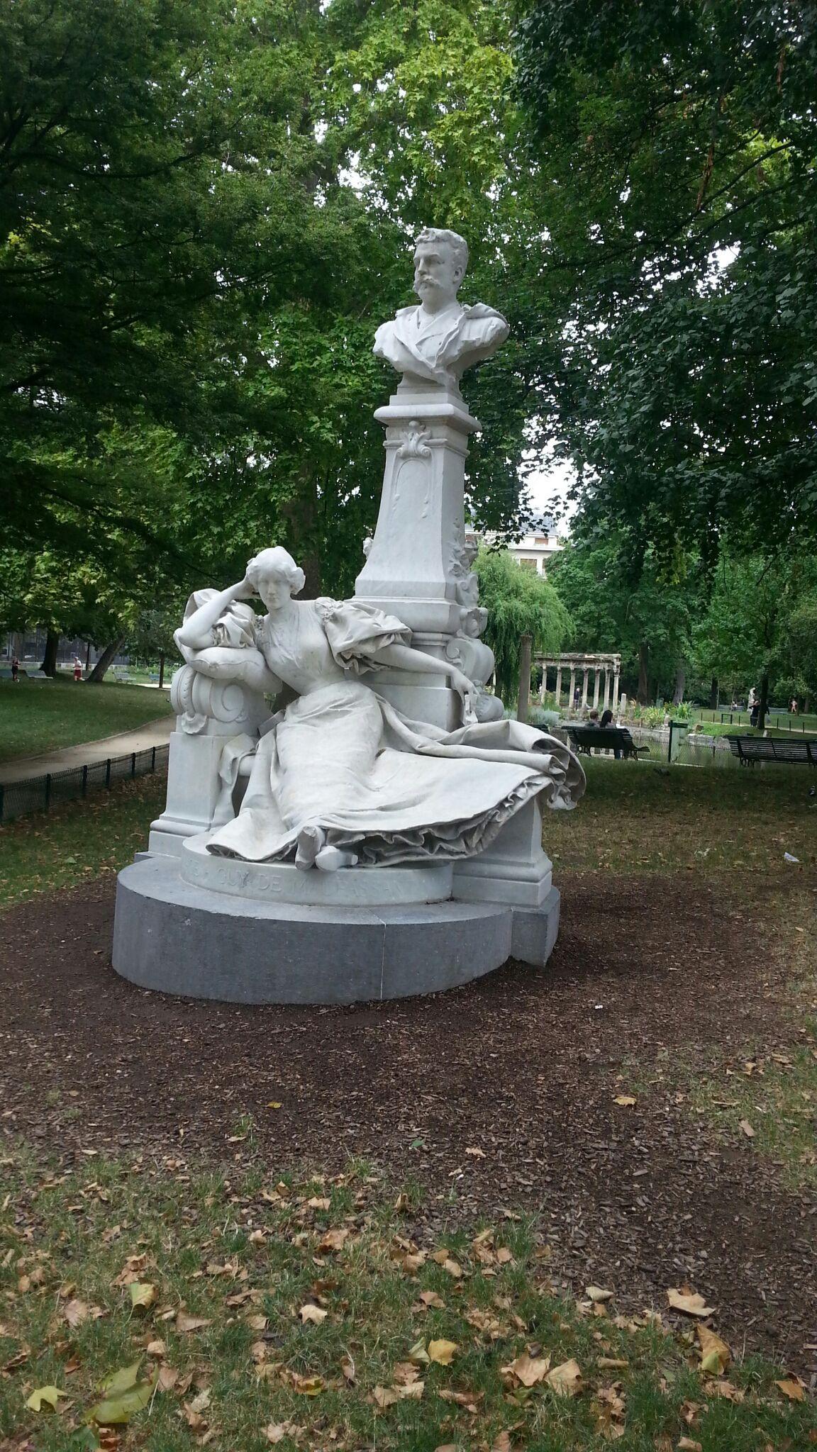 Monument to Guy de Maupassant by Raoul Verlet
