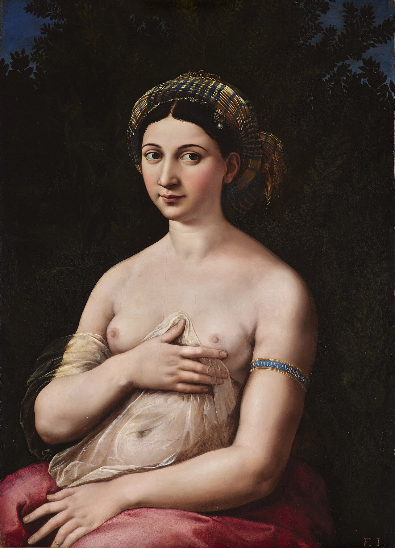 La fornarina by Raphael