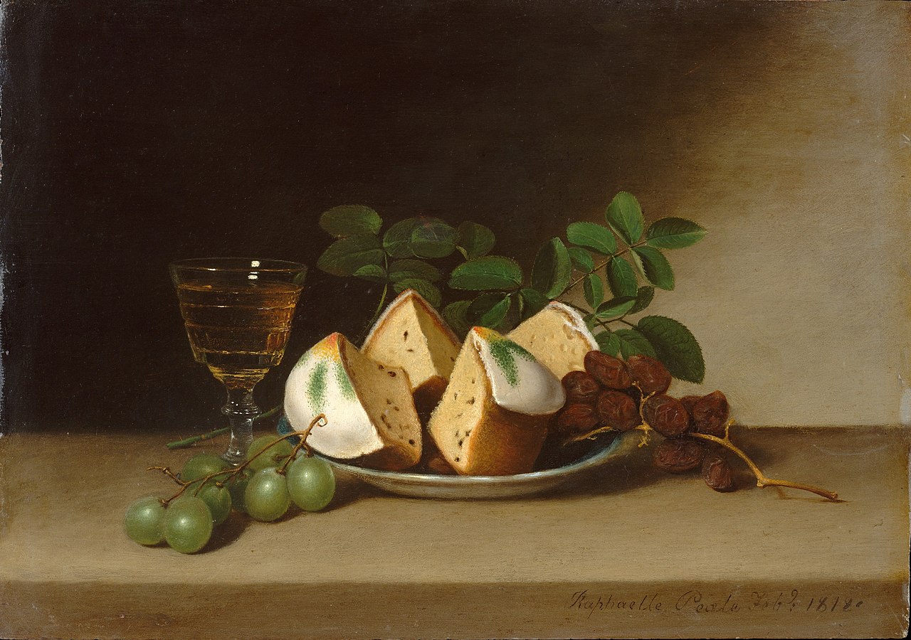 Still Life with Cake by Raphaelle Peale