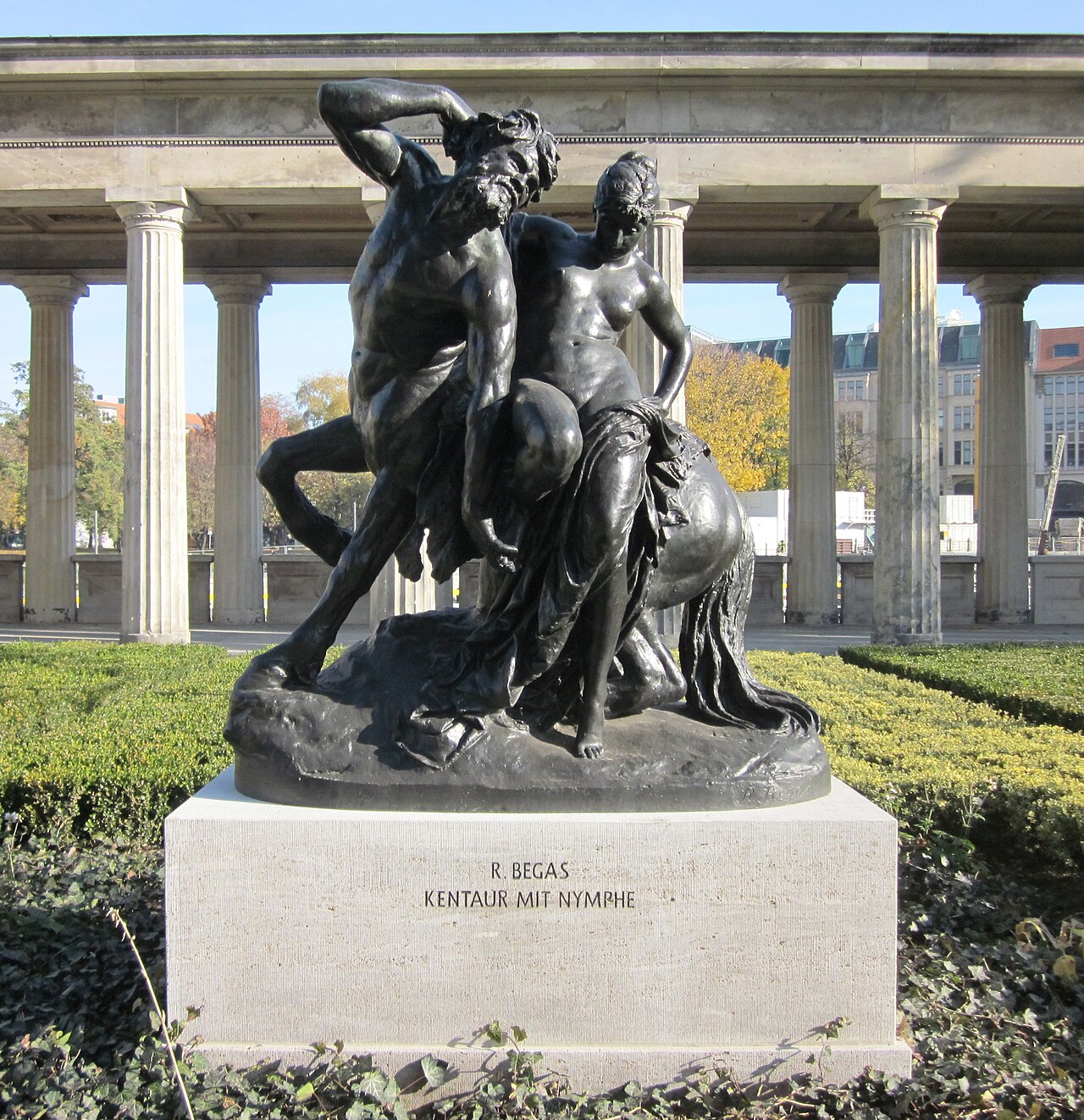 Centaur and Nymph by Reinhold Begas