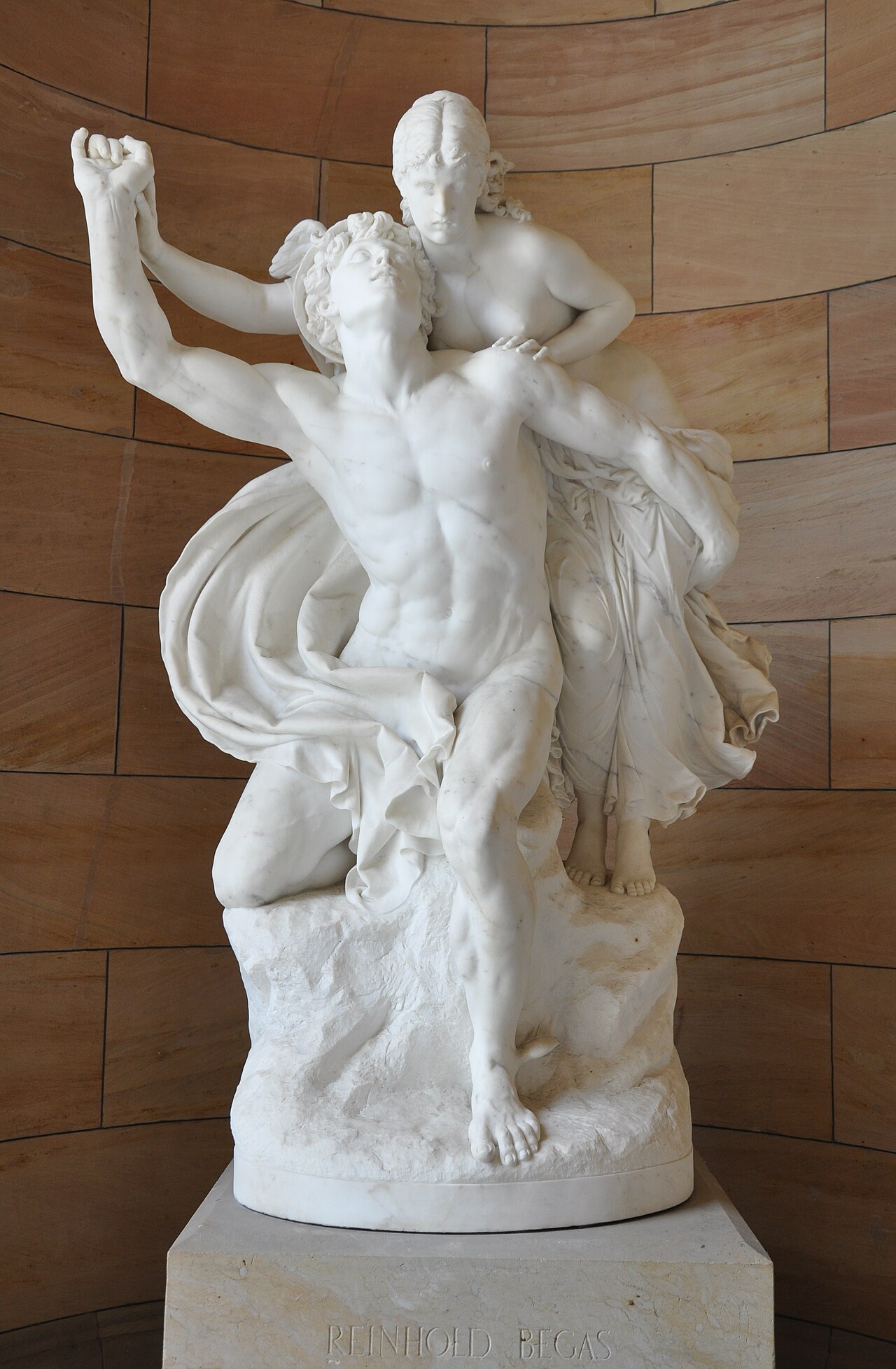Mercury and Psyche by Reinhold Begas