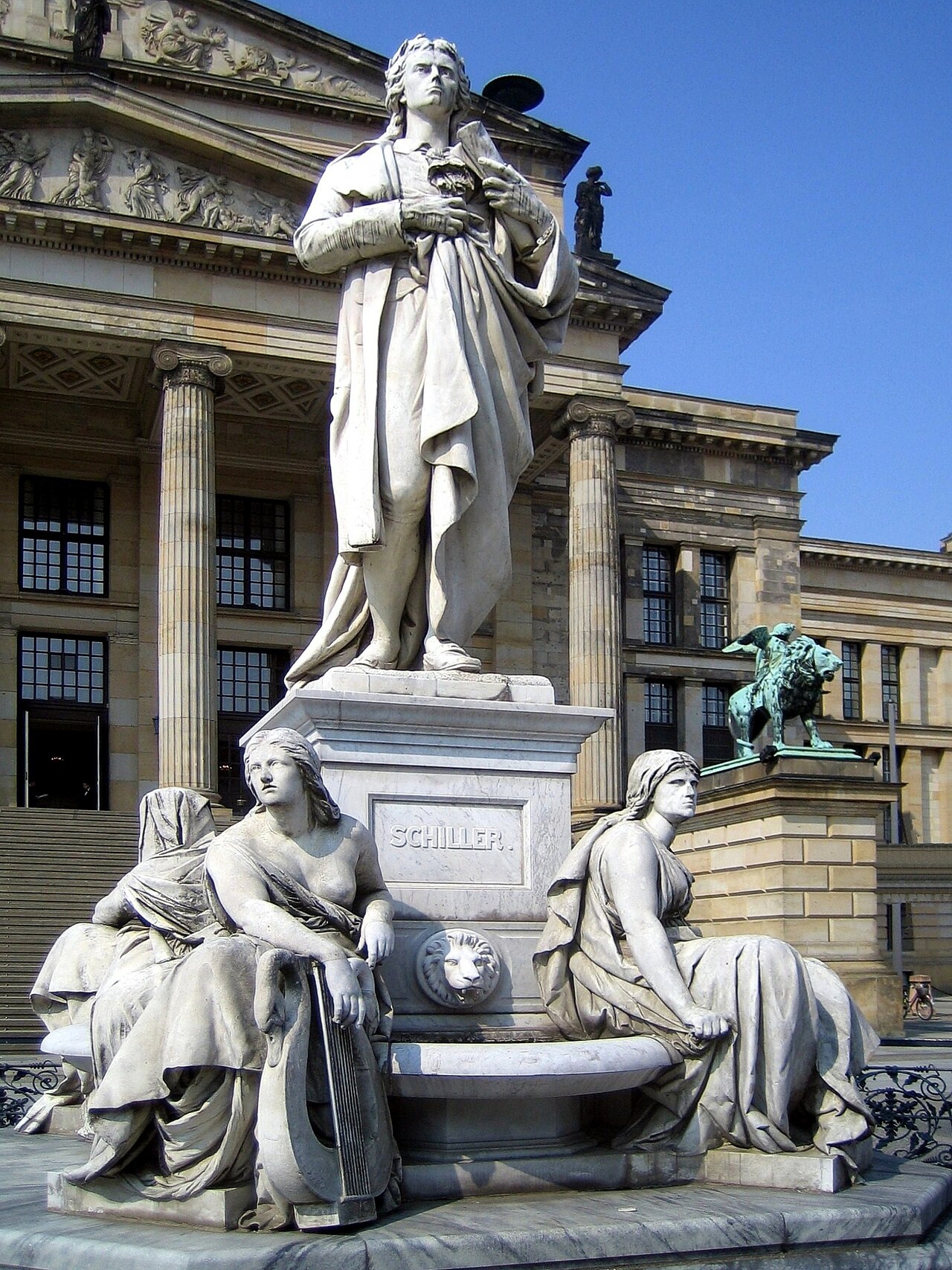 Schiller Monument (Berlin) by Reinhold Begas