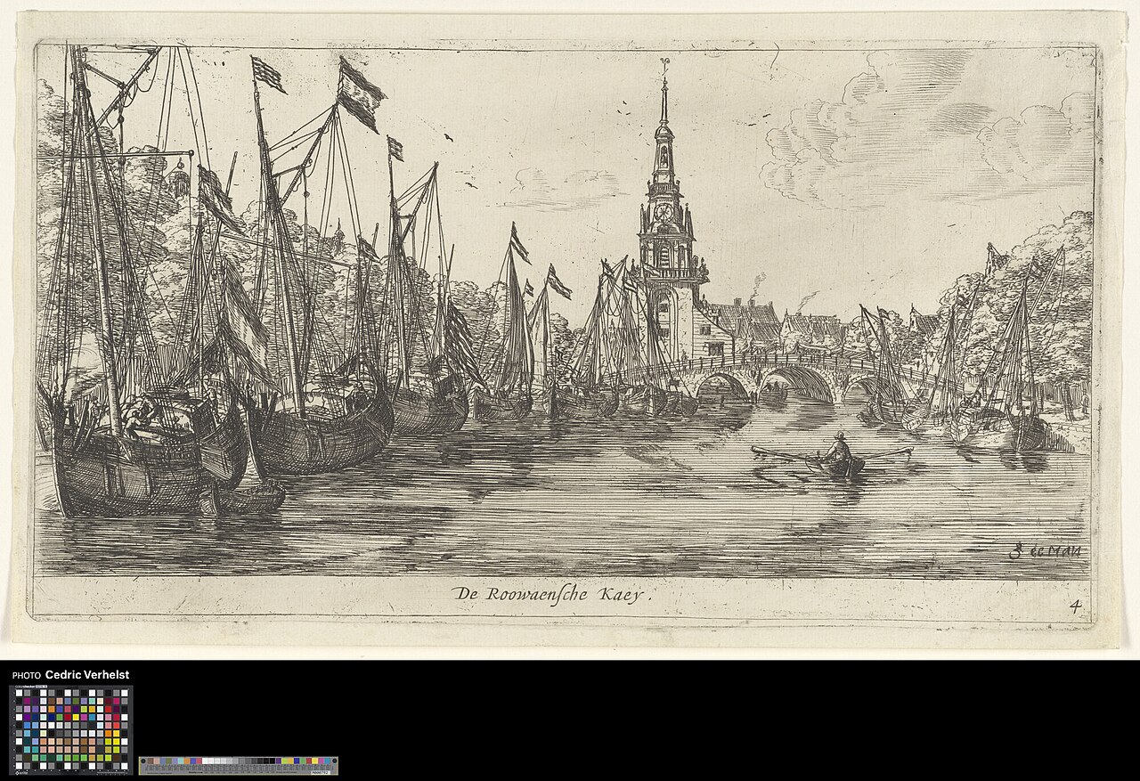 Roowaensche Quay by Reinier Nooms